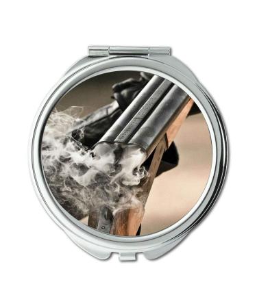 Mirror Compact Mirror gun range bag Round Mirror gun hd s pocket mirror portable mirror
