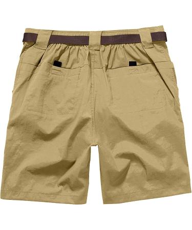 Jessie Kidden Women's Stretch Cargo Shorts - Lightweight Quick Dry Work Pant - Khaki 16 - Buy Online on GoSupps.com