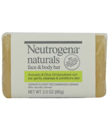 Neutrogena Naturals Face and Body Bar 3.5 oz