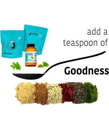 DR WAKDE'S Brahmi Powder (Bacopa monniera) - 100g (3.5oz) | Pure Raw & Dried Powder | Natural Aroma and Freshness | Fine Powder | Vegan | Premium Grade | Nothing Added Nothing Removed - Buy Online on GoSupps.com