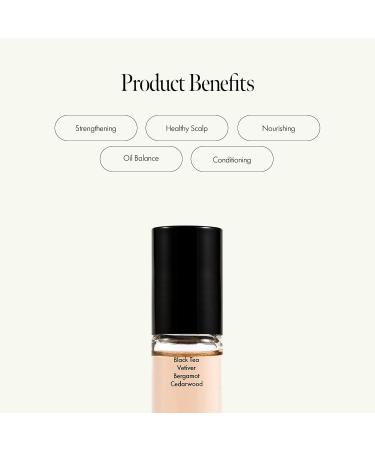 Black Tea Nourishing Scalp Roll-On | Vegan Haircare with Protein & Biotin | Strengthen Hair Roots & Promote Healthy Growth | Silicone & Paraben Free (9ml - Buy Online on GoSupps.com