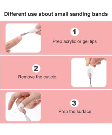Nogeqi Set of 4 Nail Cutter Attachments Sanding Sleeves Nail Cutter Nail Drill Set Tungsten Carbide Carbide Nail Cutter Bits Remove Cuticles Long Barrel Shape Cuticle Remover for Manicure Pedicure - Buy Online on GoSupps.com