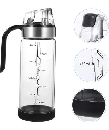 Zerodeko 3 Pcs Oil Can Condiment Container Bottle Stainless Steel Containers Olive Oil Dispenser Automatic Oil Container Olive Oil Bottle Seasoning Bottle Refueling Bottle Glass Leakproof 22X7CMx3pcs Blackx3pcs - Buy Online on GoSupps.com