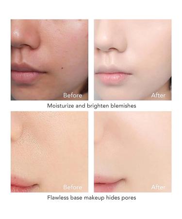 QUROXO Tri Color Mushroom Head Air Cushion BB Cream Onebikiniha BB Cream (Ivory White) - Buy Online on GoSupps.com