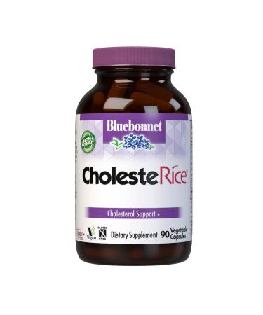 Bluebonnet Nutrition CholesteRice 90 Vegetable Capsules