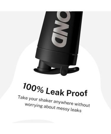 Buy Beyond Fitness Stainless Steel Protein Shaker 700ml - Premium Quality Anti-Leak Seals & 100% BPA Free - Ideal for International Shipping - Buy Online on GoSupps.com