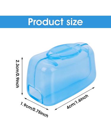ASTER 20-Piece Travel Toothbrush Head Covers - Portable Caps for Home, Travel, Camping & School - Buy Online on GoSupps.com