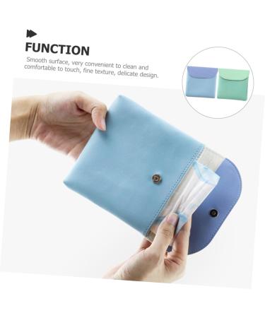 Buy Kombiuda 2-in-1 Period Pocket & Tampon Holder | Stylish PU Leather Storage Bag for Breastfeeding Pillow Coins & More - Ideal for Students & Everyday Use - Buy Online on GoSupps.com