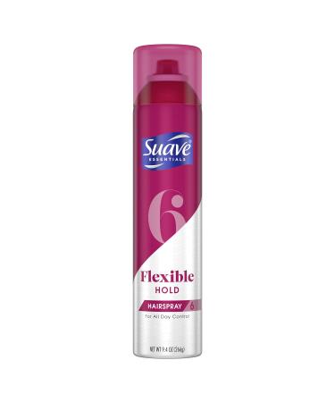 Suave Professionals Hair Spray Flexible Control Finishing 9.4 oz (Packaging May Vary)