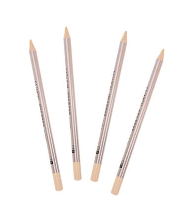 FOMIYES 4pcs Concealer Pen Make up Concealer for Face Eye Circle Makeup Concealer for Face Wooden 1 g (Pack of 1) Assorted Color