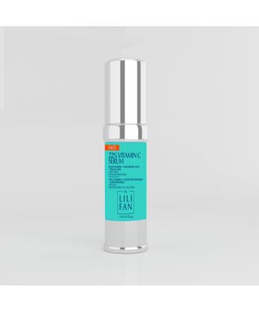 Dr. Lili Fan Vitamin C Serum - Anti Aging Facial Serum with Vitamin C Hyaluronic Acid Vitamin E and More. Brightening Serum for Dark Spots and Face 0.5 fl oz