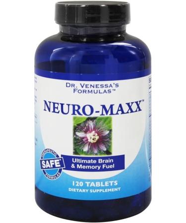 Dr. Venessa's Neuro-Maxx Tablets - 120 Count | Enhance Cognitive Function & Memory | Buy Online with International Shipping - Buy Online on GoSupps.com