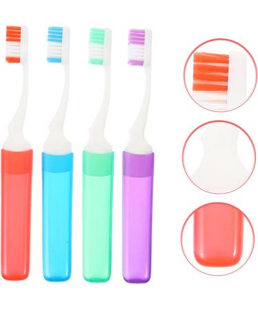 Shop Minkissy 12 Pack Travel Toothbrushes - Comfortable Wear-Resistant Organic & Child-Friendly | Perfect for Home & Travel - Buy Online on GoSupps.com