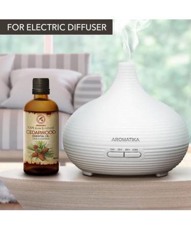 Essential Cedar Oil 100ml - Pure Cedrus Atlantica Oil for Skin & Hair | Aromatherapy & Fragrance Diffuser | 100% Natural Beauty Solution - Buy Online on GoSupps.com