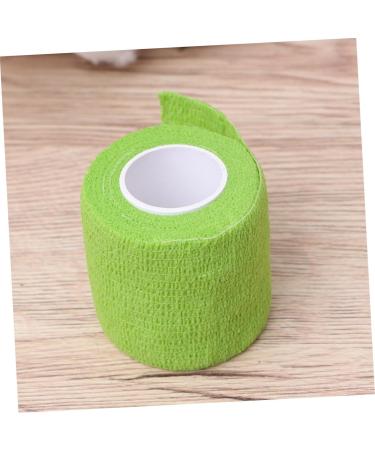 FRCOLOR 10pcs Self-Adherent Muscle Support Tape - Non-Woven Athletic Elasticity Green - Protective Gear for Sports Injuries - Buy Online on GoSupps.com