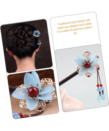 minkissy Retro Step Hairpin Chinese Chopsticks Vintage Hair Clips Hair Gems for Women Hair Decorations Womens Hair Clips Women Hair Classic Hair Chopsticks Hanfu Hair Clip Alloy Hair Fork - Buy Online on GoSupps.com