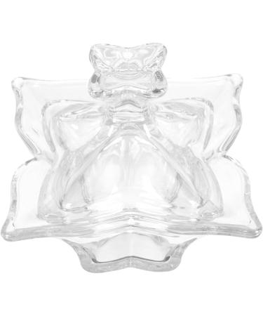 LALAFINA 1pc Nail Art Crystal Cup Dappen Dish Cup Nail Cup with Lid Manicure Liquid Holder Cup Nail Art Tool Nail Brush Acrylic Nail Monomer Liquid Bowl Clear Cups Clear Container Glass 9x9cm Assorted Color - Buy Online on GoSupps.com