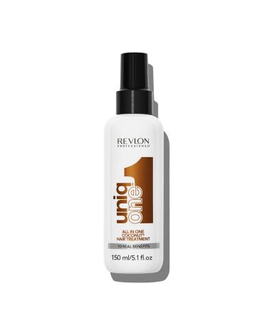 UniqOne Revlon Professional Hair Treatment - Moisturizing Leave-In for Dry & Damaged Hair 5.1 Fl Oz Coconut - Healthy Hair Repair & Nourishment - Buy Online on GoSupps.com