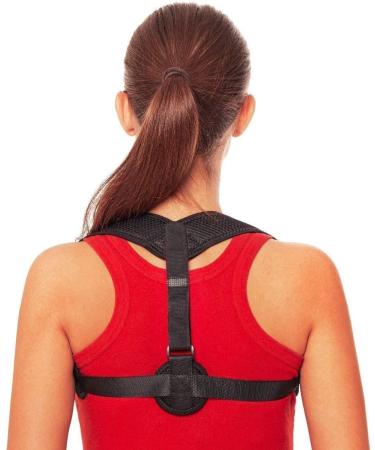 153 Back Posture Corrector for Women & Men - Effective and Comfortable Posture Brace for Slouching & Hunching - Discreet Design - Clavicle Support Chest Size 25 - 50