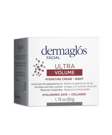 Buy Facial Ultra Volume Moisturizing Night Cream - Deep Hydration Reduces Wrinkles Hyaluronic Acid & Collagen - 1.76 Oz | International Shipping Available - Buy Online on GoSupps.com