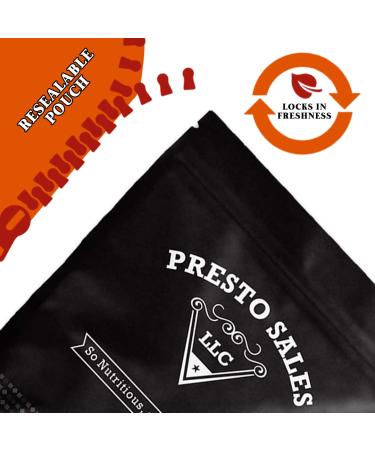 Presto Sales Chopped Pecans 16 Oz - Raw Unsalted Natural, Non-GMO for Keto/Paleo - Low-Cholesterol, Dairy-Free, Sugar-Free - Vitamins, Protein, Fiber - Resealable 1 lb Bag - Buy Online on GoSupps.com