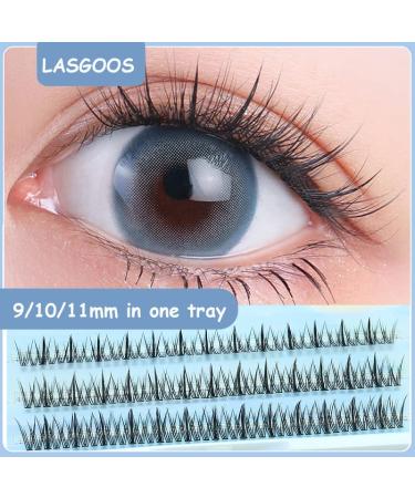 DIY Eyelash Extensions - Angel Eyelashes | Natural Individual & Cluster Lashes | Wholesale 9/10/11mm - Perfect for Flower Fairy Eye Makeup - Buy Online on GoSupps.com