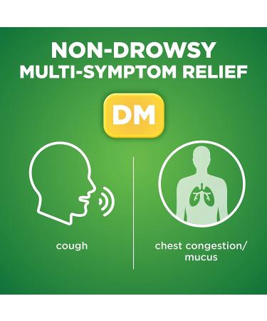 Amazon Basic Care Tussin Cough Plus Chest Congestion DM - Raspberry Flavor - 8.0 fl oz - Buy Online on GoSupps.com