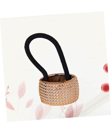 FRCOLOR Punk Hair Tie Hair Elastics Hair Band Large Ponytail Holders Hair Ties for Women Elastic Hair Ties for Lady Women Girls Headwear for Women Ponytail Cuff Headgear Miss Rhinestones - Buy Online on GoSupps.com