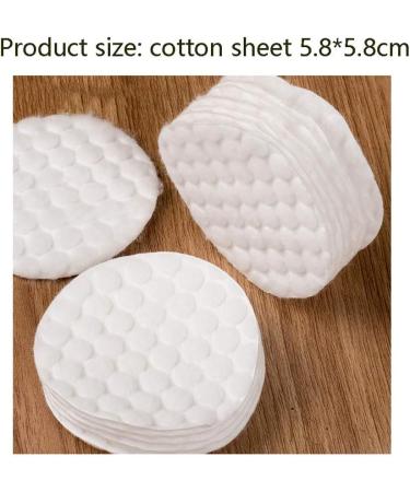 Portable Cleansing Cotton 60 pcs/bag Makeup Remover Cotton Pads washable Wipe cleansing Oil Skin care Facial care Make Up Cosmetic wipe Soft Comfortable (Color : White) - Buy Online on GoSupps.com