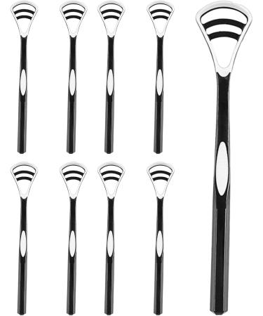 Buy SUNERLORY 8pcs Tongue Scraper Set - Soft Long Handle for Coating Removal & Fresh Breath - International Shipping Available - Buy Online on GoSupps.com