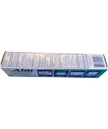 AIM Whitening Gel Toothpaste - Mint 6 oz - 2 Pack | Best International Shipping & Bright Smile - Buy Online on GoSupps.com