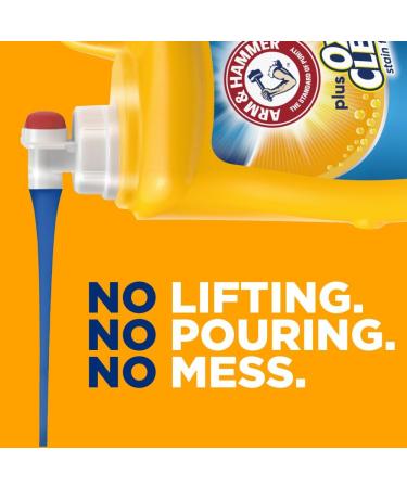 Arm & Hammer Plus OxiClean Fresh Scent Liquid Laundry Detergent - 128 Loads 166.5 Fl Oz - International Shipping - Buy Online on GoSupps.com