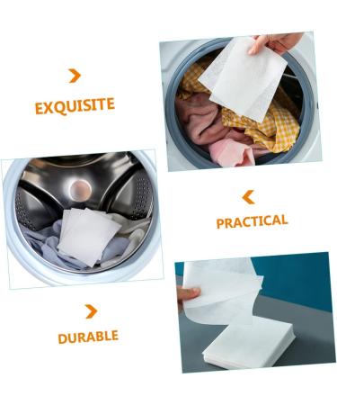 Healeved 144 Pcs Anti-Cross-Dyeing Absorbing Film Dyeing- Proof Absorption Paper Color Catcher Paper Laundry Saving Paper Your Orders Anti Dyed White Sorting Machine Absorb Color Cloth Whitex2pcs 28X11CMx2pcs - Buy Online on GoSupps.com