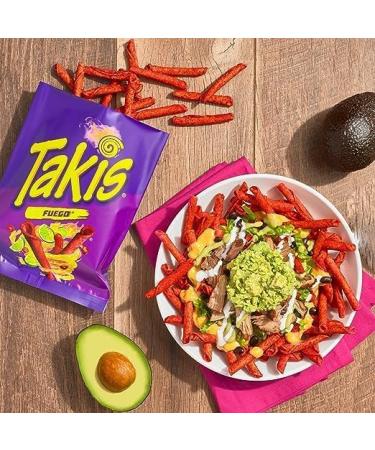 Takis Hot Chilli Pepper Tortillas Red 4 oz (Pack of 3) - Buy Online on GoSupps.com