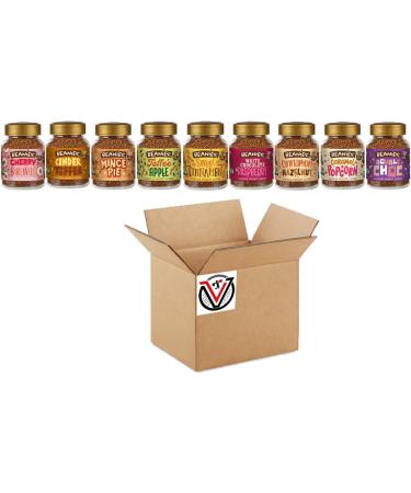 Beanies Flavoured Instant Coffee & LOW CALORIE Jars 50g | Pick Any 3 Jars from 42+ Very Vanilla Creamy Caramel Nutty Hazelnut and Many More - Buy Online on GoSupps.com