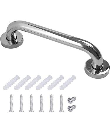 Grab Rails Bathroom Grab Rails Grab Bars Armrest 30/40/50/60cm Stainless Steel Toilet Handrail Aid Support Shower Mount Rail Handle Towel Rack Silver(60cm) - Buy Online on GoSupps.com