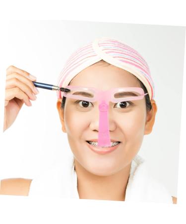 FOMIYES 6 Sets Eyebrow Aid Home Tools Handheld Eyebrow Stencil Professional Brow Stencils Accessories Major 1 count (Pack of 1) Pinkx2pcs - Buy Online on GoSupps.com