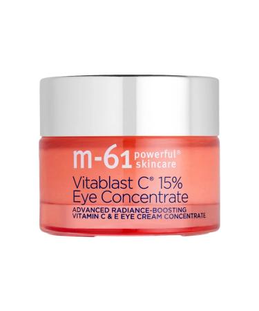M-61 Vitablast C 15% Eye Concentrate - Radiance-boosting and firming 15% stabilized vitamin C eye cream concentrate with vitamins E and B5  gallic & kojic acid.