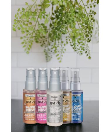got2b GLOW'RIOUS Metallic Shimmer Hair Glitter & Body Spray - Pink 1.69oz - Buy Online on GoSupps.com