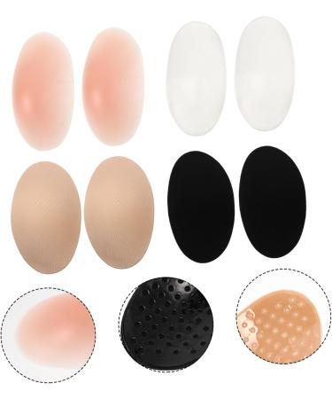 Mobestech Non-Slip Shoulder Pads - Silicone Shoulder Enhancer & Push-Up Amplifier for Women - 4 Pairs Invisible & Structured Design for Ultimate Comfort - Buy Online on GoSupps.com