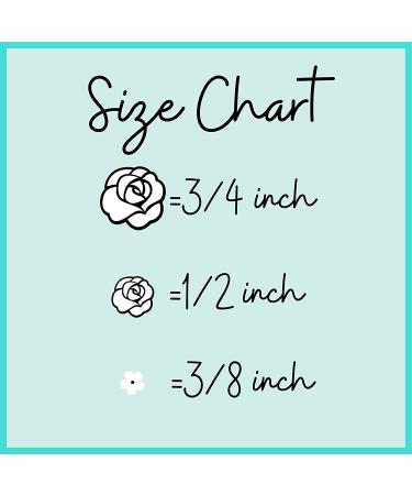 30 White Icing Flowers by Simply Sucr | Small White Flowers | Edible Roses| Wedding | Edible Flowers | Icing Flowers | Icing Roses | Wedding Favors | Edible Flowers | Simply Sucre 30 Count - Buy Online on GoSupps.com