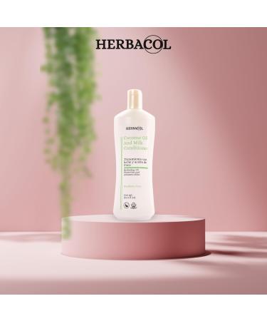 Coconut Oil & Milk Conditioner - Natural Hair Treatment for Damaged & Dry Hair | 16.9 FL Oz - Buy Online on GoSupps.com