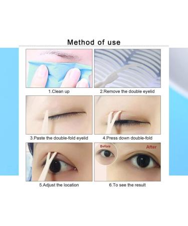 Double Eyelid Sticker Natural Breathable Eyelid Shadow Pad Makeup Tool Wide 72Pairs double eyelid sticker - Buy Online on GoSupps.com