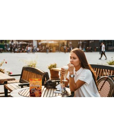 NYCoffee 3 in 1 Sachets (48) Vanilla Flavour Bundled With Temas Store 48 Coffee Stirrers| Vanilla Coffee Sachets Individually Wrapped | Add Hot Water & Stir |Instant Coffee Gifts For Coffee Lovers - Buy Online on GoSupps.com