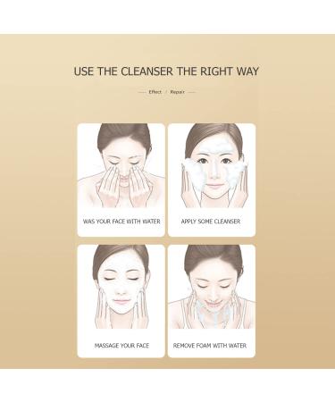 Amino Acid Pure Milk Facial Cleanser - Hydrating Soft Foam for Delicate Skin | 120g International Shipping - Buy Online on GoSupps.com