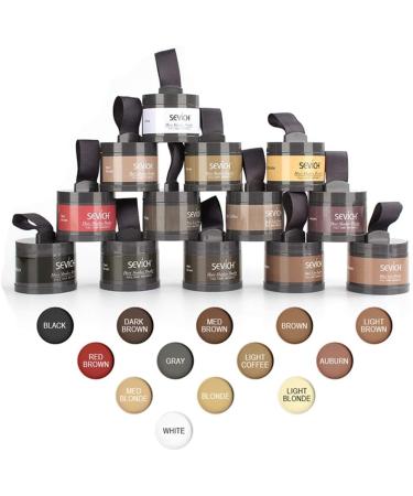 Sevich Instant Hairline Shadow: Grey Hair Root Concealer & Beard Line Touch Up, Medium Brown - Windproof & Sweatproof - Buy Online on GoSupps.com