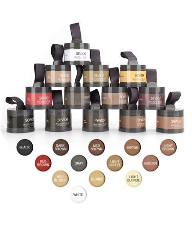 SEVICH Instant Hairline Shadow: Grey Hair Root Concealer for Thinning Hairline - Light Brown - Buy Online on GoSupps.com