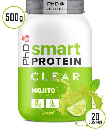 PhD Nutrition Smart Protein Clear Mojito Flavour - 20g Protein (20 Servings) - Buy Online on GoSupps.com