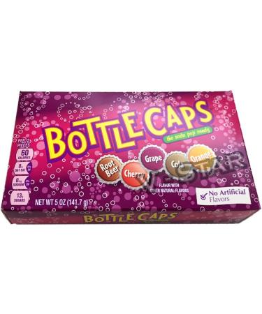 Wonka BOTTLE CAPS The SODA POP Candy Large Box American Sweets 141.7g - Buy Online on GoSupps.com