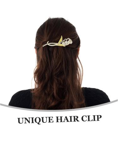 Beaupretty Flower Hair Barrette Twist Chuck Clip womens clips bellflower clips bellflower headdress flower bellflower barrettes orchids claws alloy decorate Miss Decorative Hair Clips - Buy Online on GoSupps.com